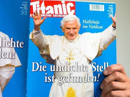 Censurato giornale tedesco che sbeffeggiava il Papa