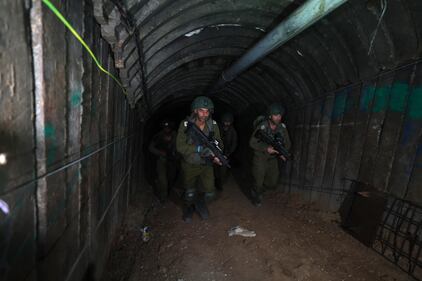Le Idf hanno scoperto un enorme sistema di tunnel vicino al valico di Erez 6
