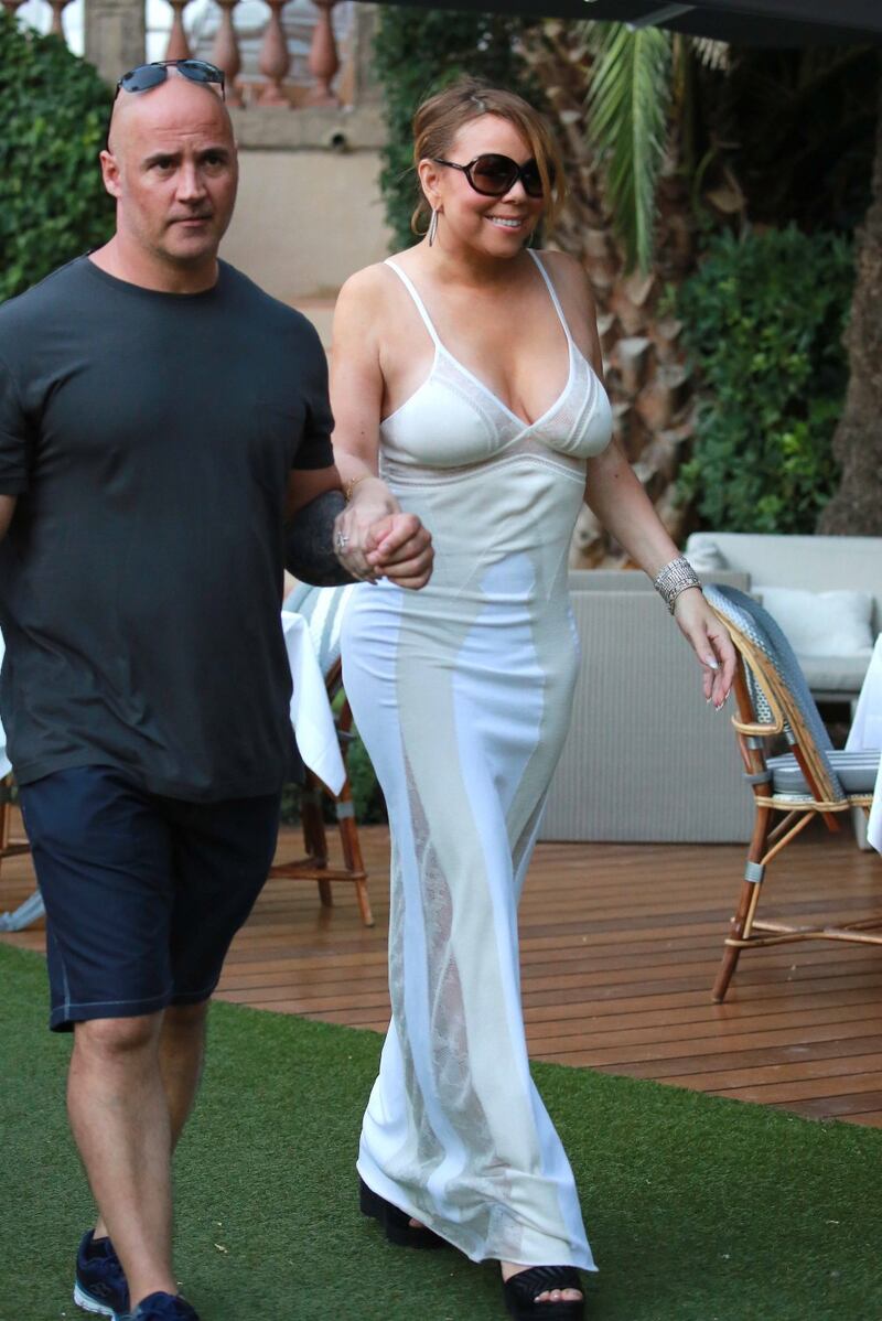 Mariah Carey, tutte le foto a Saint Tropez 33