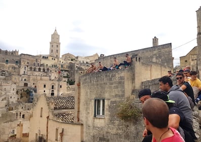Matera, Sassi danneggiati per l' "art of motion" 2