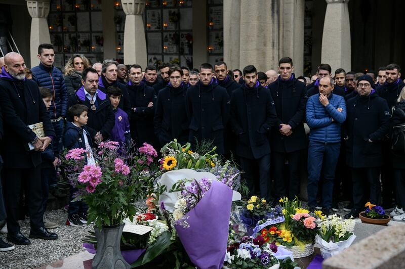 Messa in suffragio di Davide Astori: le foto più toccanti 2