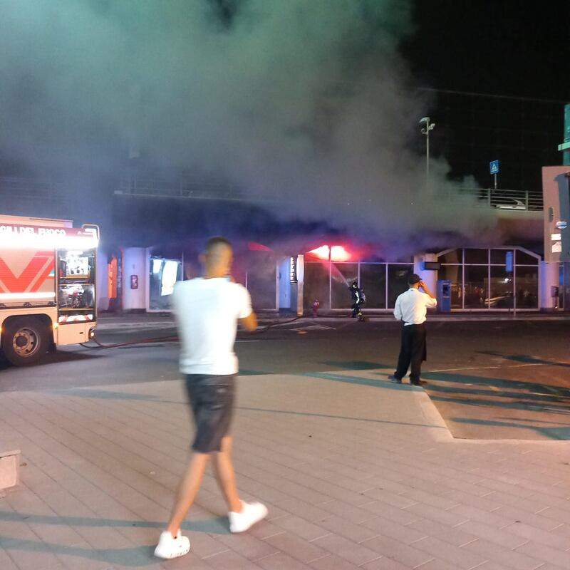 Incendio Catania 2