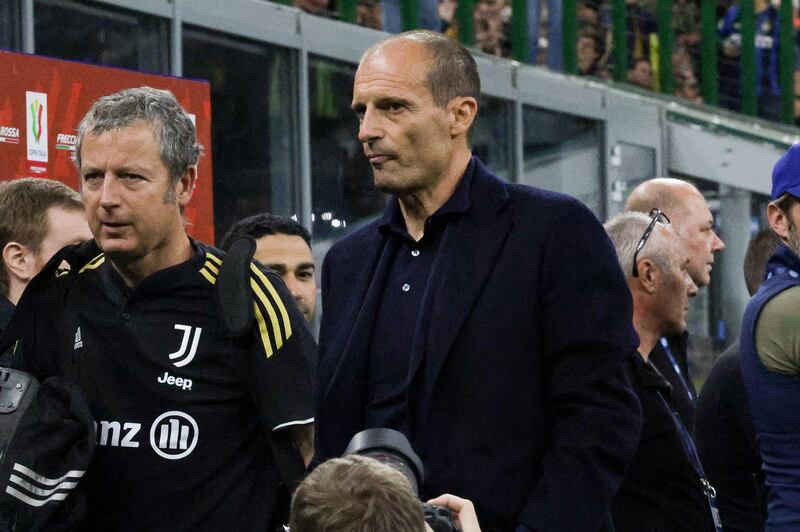 Inter-Juventus Coppa Italia 2022-23 Allegri