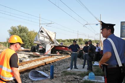 FOTO Incidente ferroviario Puglia 3