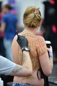 Lo show dei tatuaggi fa impazzire Londra 1