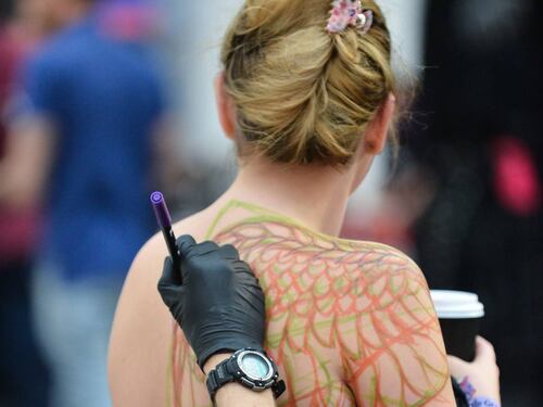 Lo show dei tatuaggi fa impazzire Londra