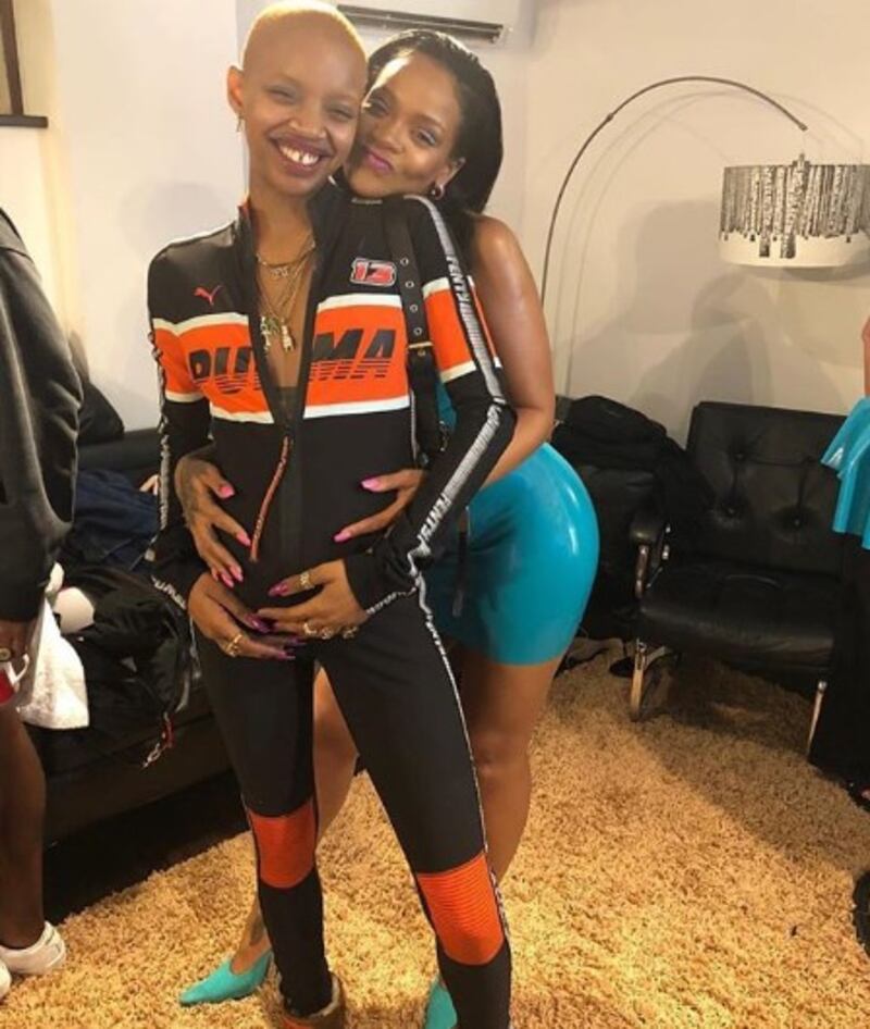 Rihanna e Slick Woods, le foto sexy 1