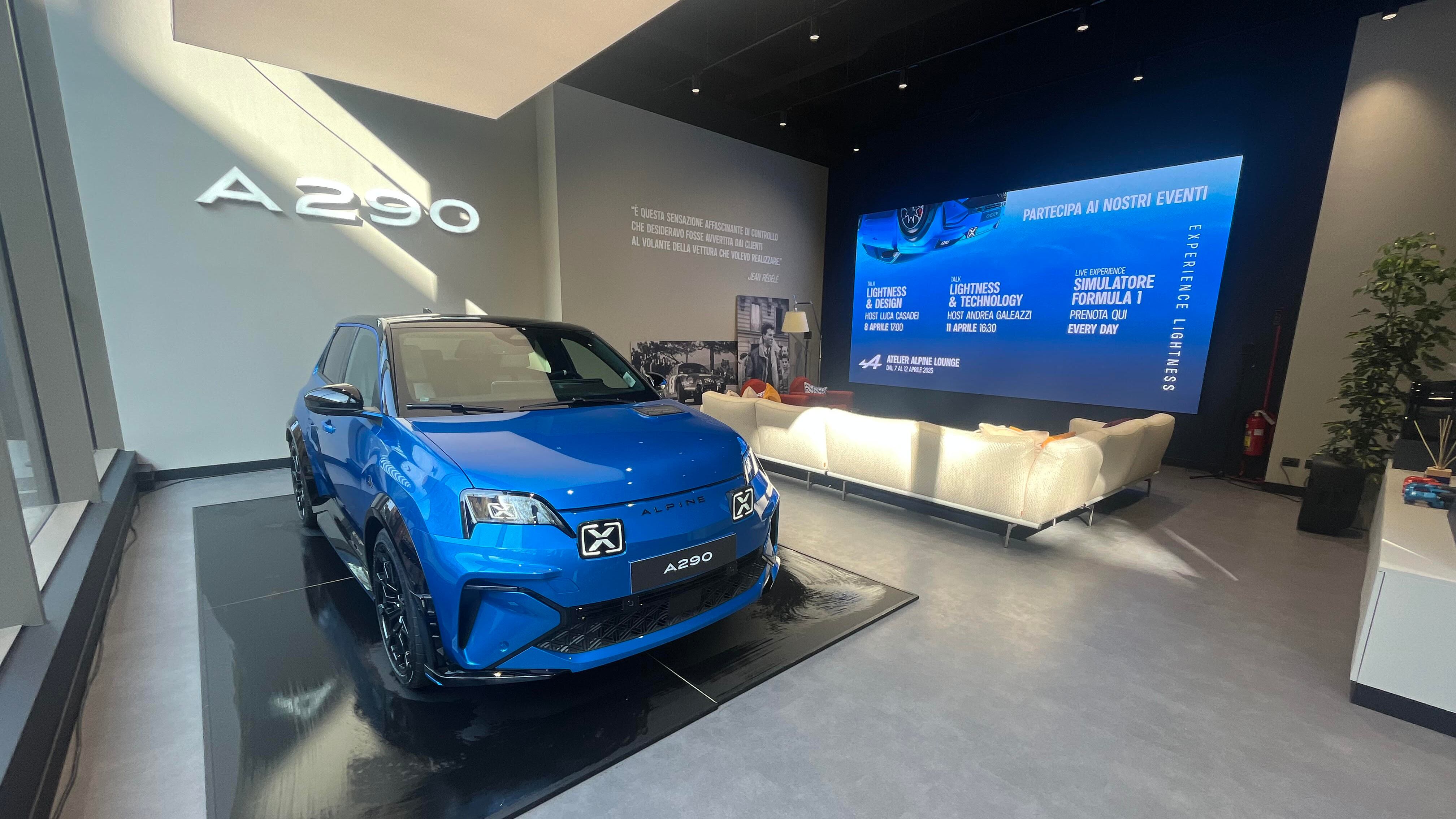 Experience Lightness: la sfida di Alpine alla Milano Design Week 2025