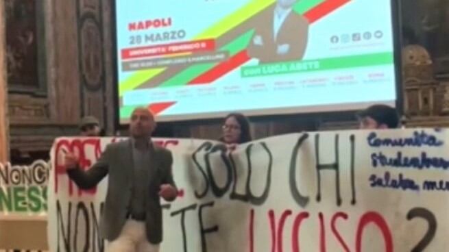 Luca Abete contestato a Napoli: ecco perché