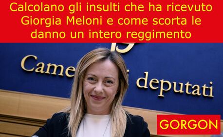 La satira del giorno: danno la scorta anche alla Meloni 1