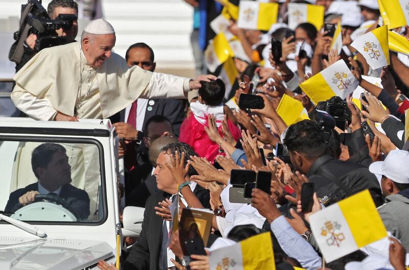 La Messa di papa Francesco negli Emirati 7