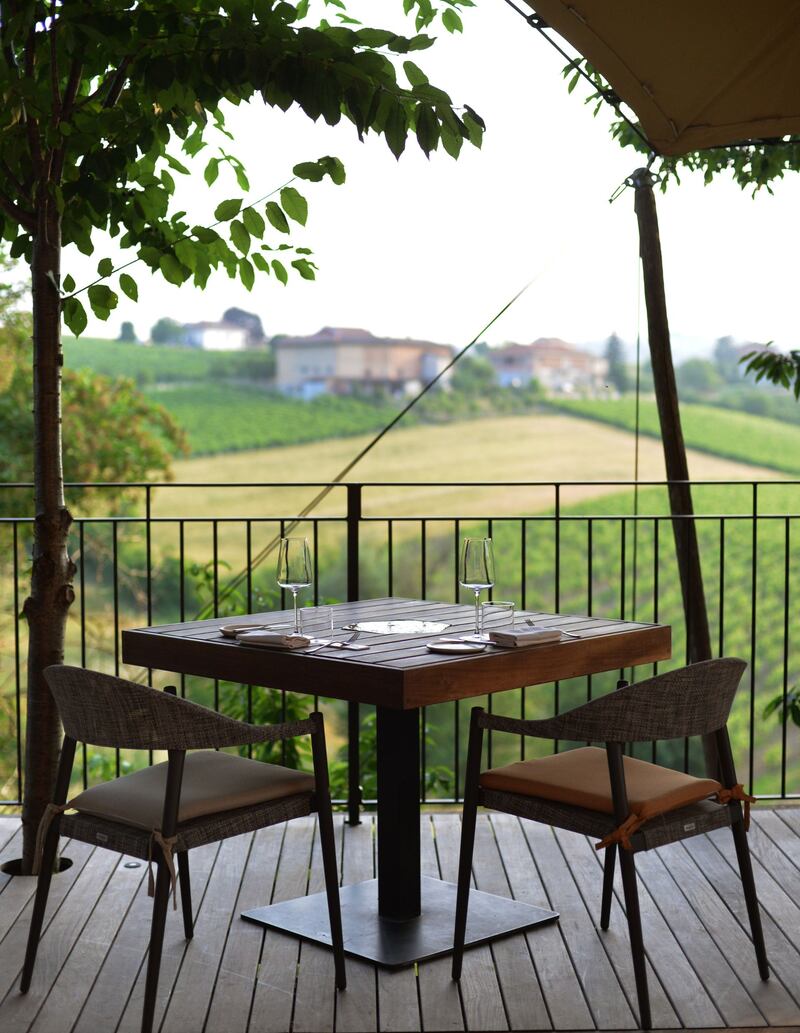 Radici, il ristorante in vigna