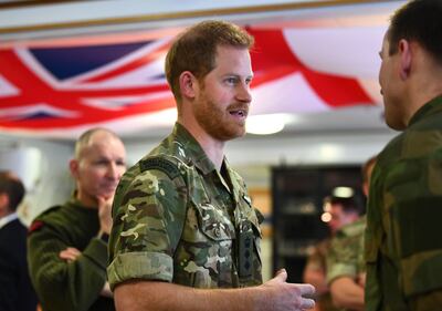 Il Principe Harry per i 50 anni del Commando Helicopter Force 1