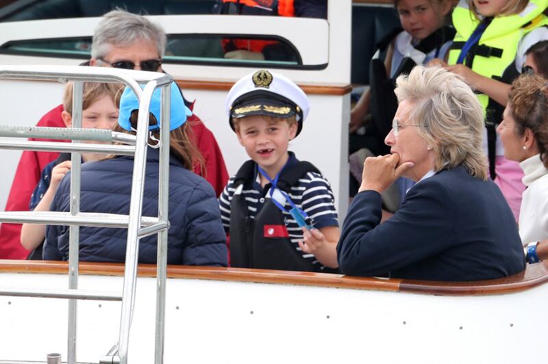 I Duchi di Cambridge alla regata King's Cup sull'Isola di Wight 1