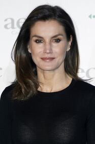 La Regina Letizia: relatrice al forum contro il cancro nella città di Madrid  3
