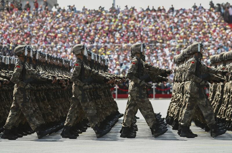 La sfilata dell'esercito cinese 10
