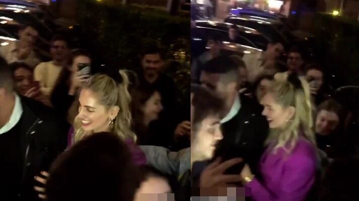 Chiara Ferragni manda in tilt Trastevere: ressa fuori dal locale dove era a cena