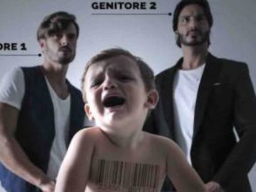 Adesso gli attivisti gay fanno la parodia ai manifesti pro life
