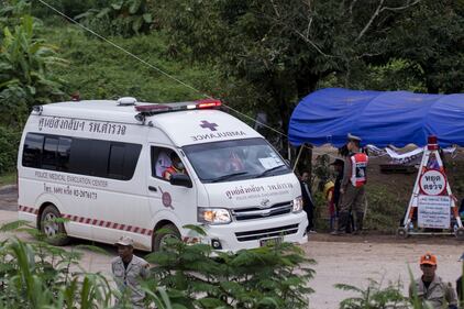 Tutti salvi i ragazzi intrappolati nella grotta in Thailandia 5