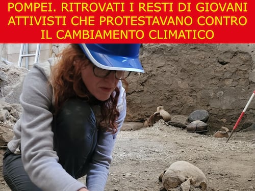 La satira del giorno. Pompei, ritrovamento eccezionale