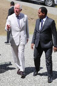 Il principe Carlo in visita all'Isola di Solomon  2