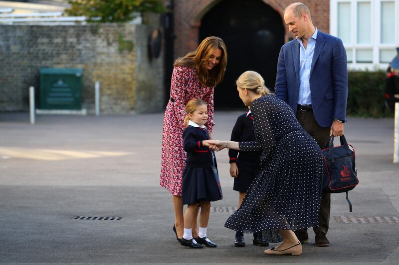 Kate Middleton, nuovo look a fiori: foto 9
