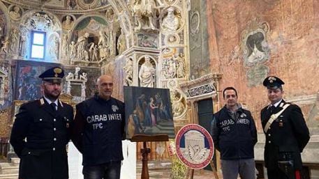 Furto d'arte: torna a Castelvetrano la tela della Madonna rubata 38 anni fa