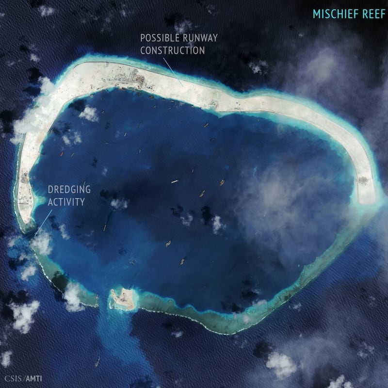 Le isole artificiali della Cina 4