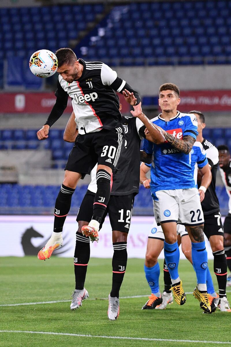 Le immagini della "strana" finale di Coppa Italia Napoli-Juventus 10