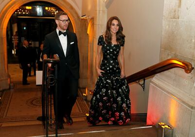 Kate Middleton raggiante al galà: foto 5
