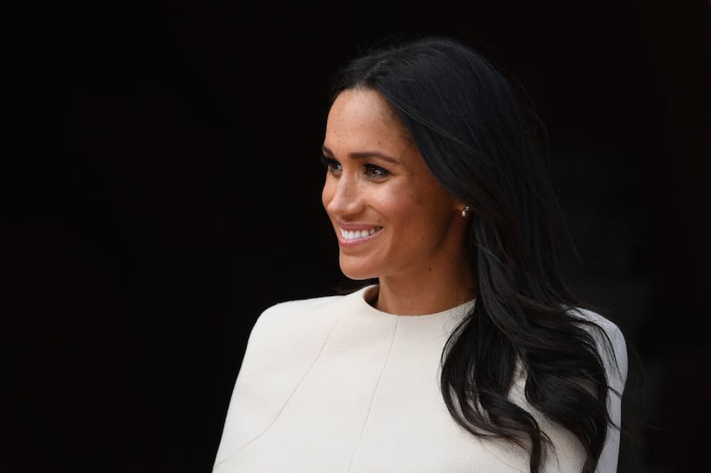 Meghan Markle raggiante con la Regina 3