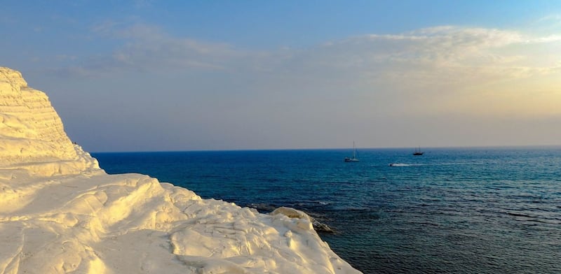 La Scala dei Turchi, scorcio