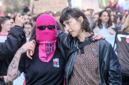 Corteo femminista di Roma, in 10mila per l'8marzo 5