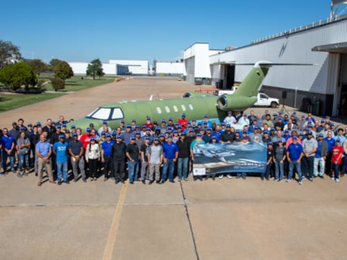 Il primo Cessna Citation CJ4 Gen3 si prepara a entrare in servizio con l'inaugurazione della prima unità produttiva
