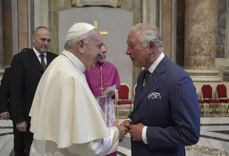 Il Principe Carlo in Vaticano: foto 1