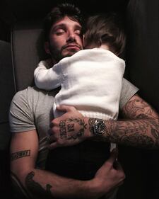 La foto di De Martino il giorno di Natale 1