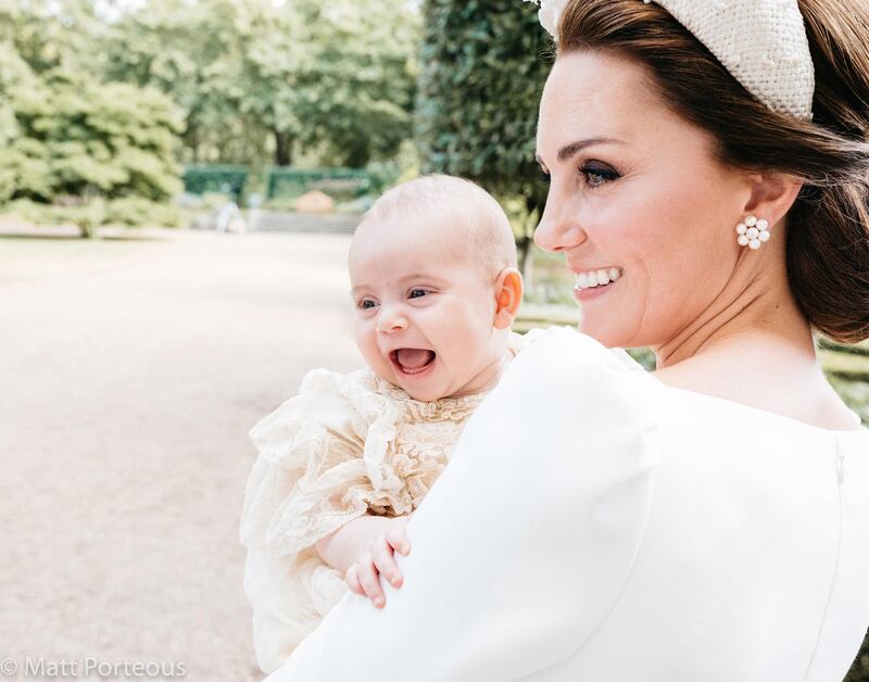 Le foto ufficiali del battesimo del principe Louis 1