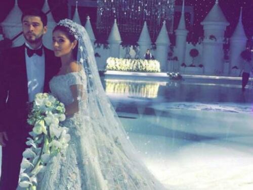 Matrimonio da sogno per Miss Arsenal