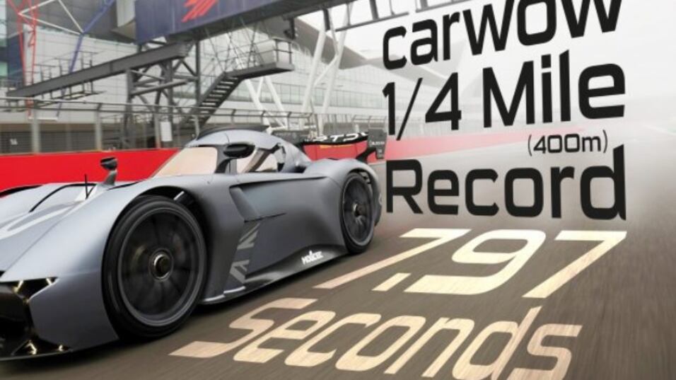 McMurtry Speirling, l’hypercar elettrica conquista il record mondiale in accelerazione