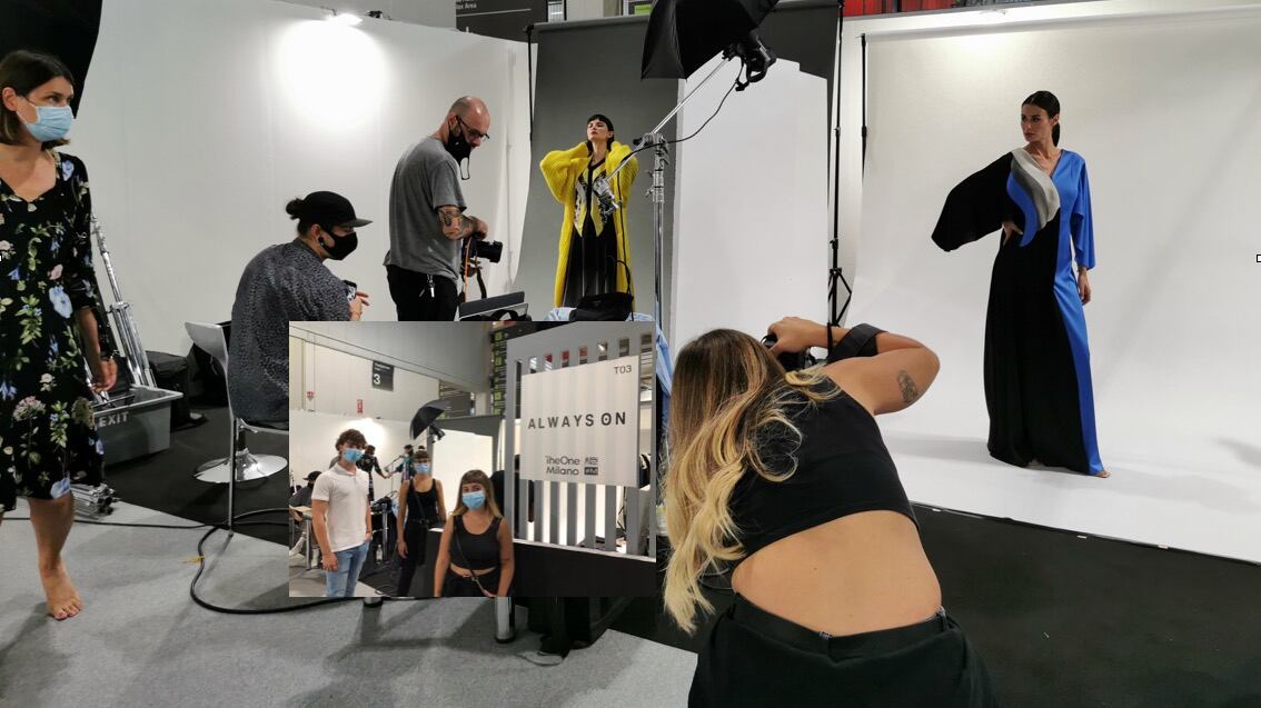 Sul set di TheOneMilano scatti di moda firmati da tre giovani fotografi