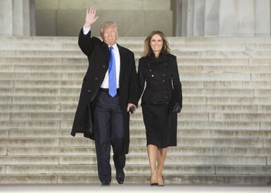 Melania e Donald Trump, coppia presidenziale 33