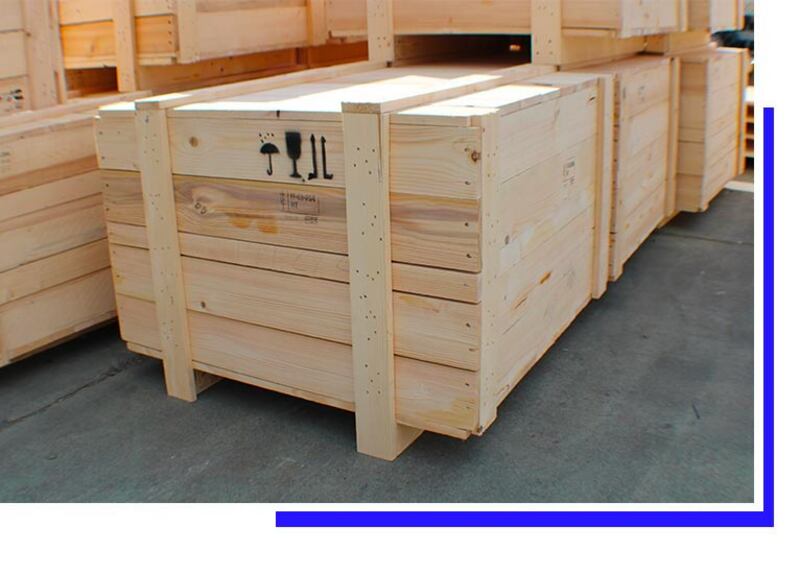 Casse iomballaggio in legno