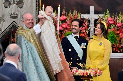 Battezzata Ines, la principessa di Svezia 4
