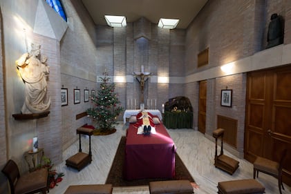 Camera ardente al Mater Ecclesiae