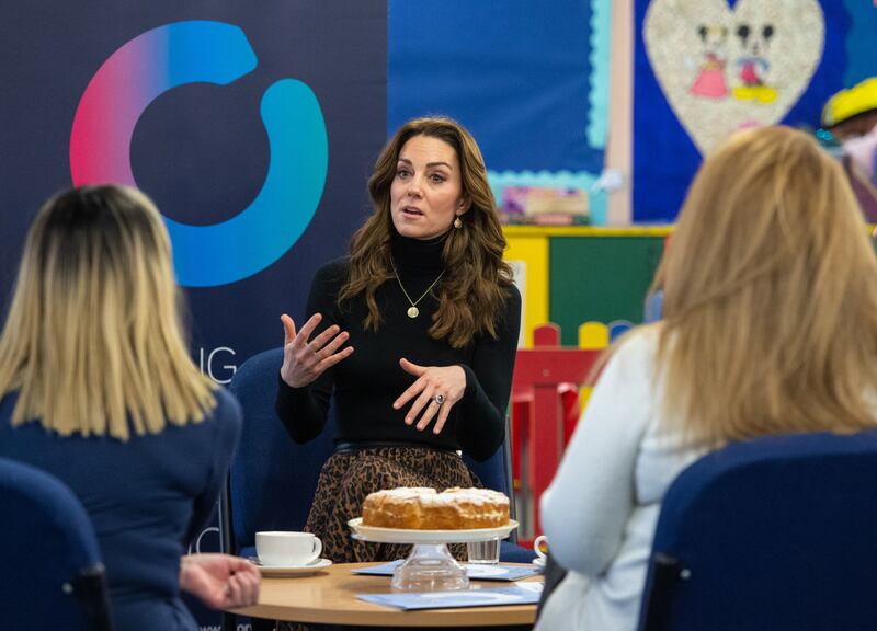Kate Middleton tra i bambini, foto 2