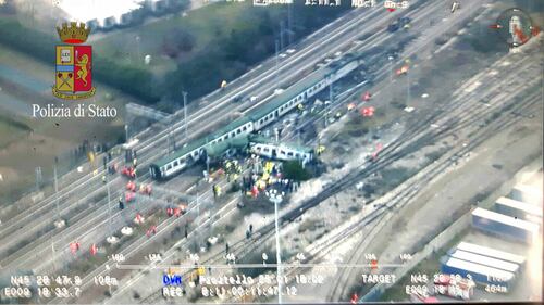 Treno deragliato, le immagini dall'alto 2