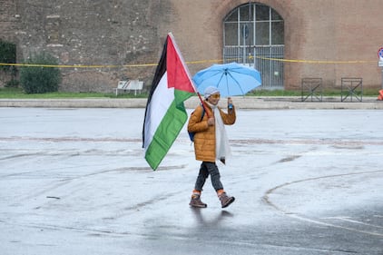 Manifestazione per la palestina di Roma 10