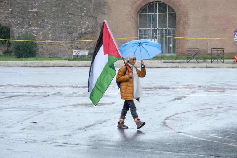 Manifestazione per la palestina di Roma 10