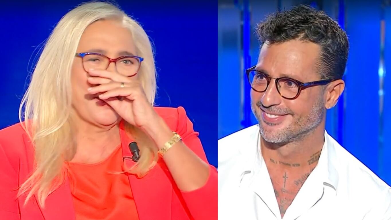 "Attento a quello che dici...". Mara Venier scatenata con Fabrizio Corona