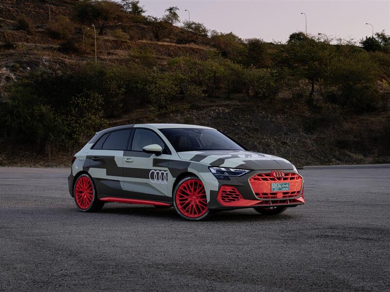 Audi S3 restyling, guarda tutte le foto del prototipo 4